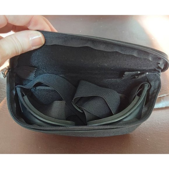 UVEX 9954.500 Black Zipper Spectacles Protective Case & Black Goggles Adjustable - Picture 7 of 9